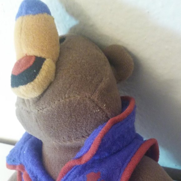 Salt Lake 2002 "Coal" Olympic Mascot plush bear - Picture 4 of 4